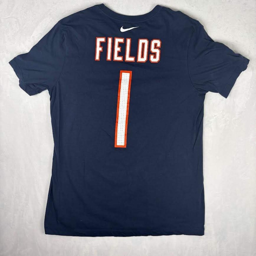 Nike Justin Fields‎ Chicago Bears I NFL Shirt Football Jersey Men's Large ONE